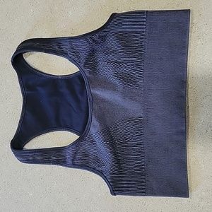 Soul by SoulCycle Grey Seamless Sports Bra M